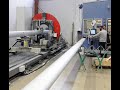 Production of hallbergrassy yacht mast in cnc machine