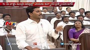 YS Jagan Funny Speech About TDP and BJP in AP Assembly