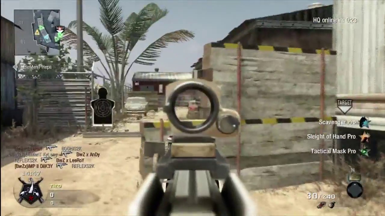 COD@ S2K vs BwZ, Firing Range HQ (Clan Match)#