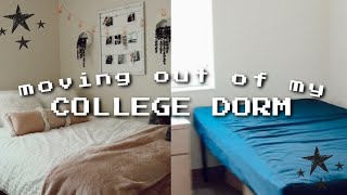 moving out of my college dorm | florida atlantic university