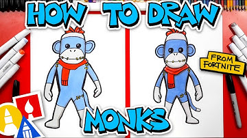 How To Draw Monks From Fortnite