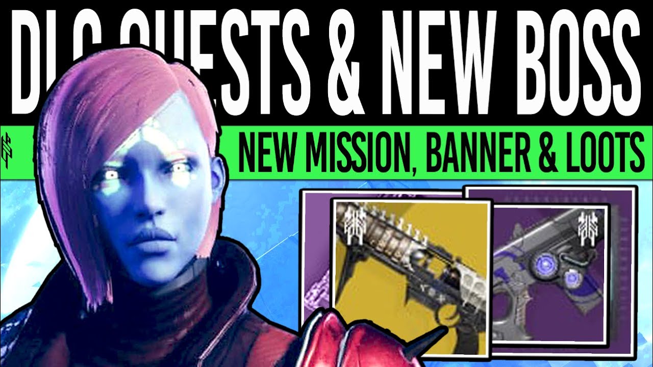 Destiny 2 NEW DLC QUEST & ENEMY REVEALED! Final Mission, Banner Returns, Vendors & More (29