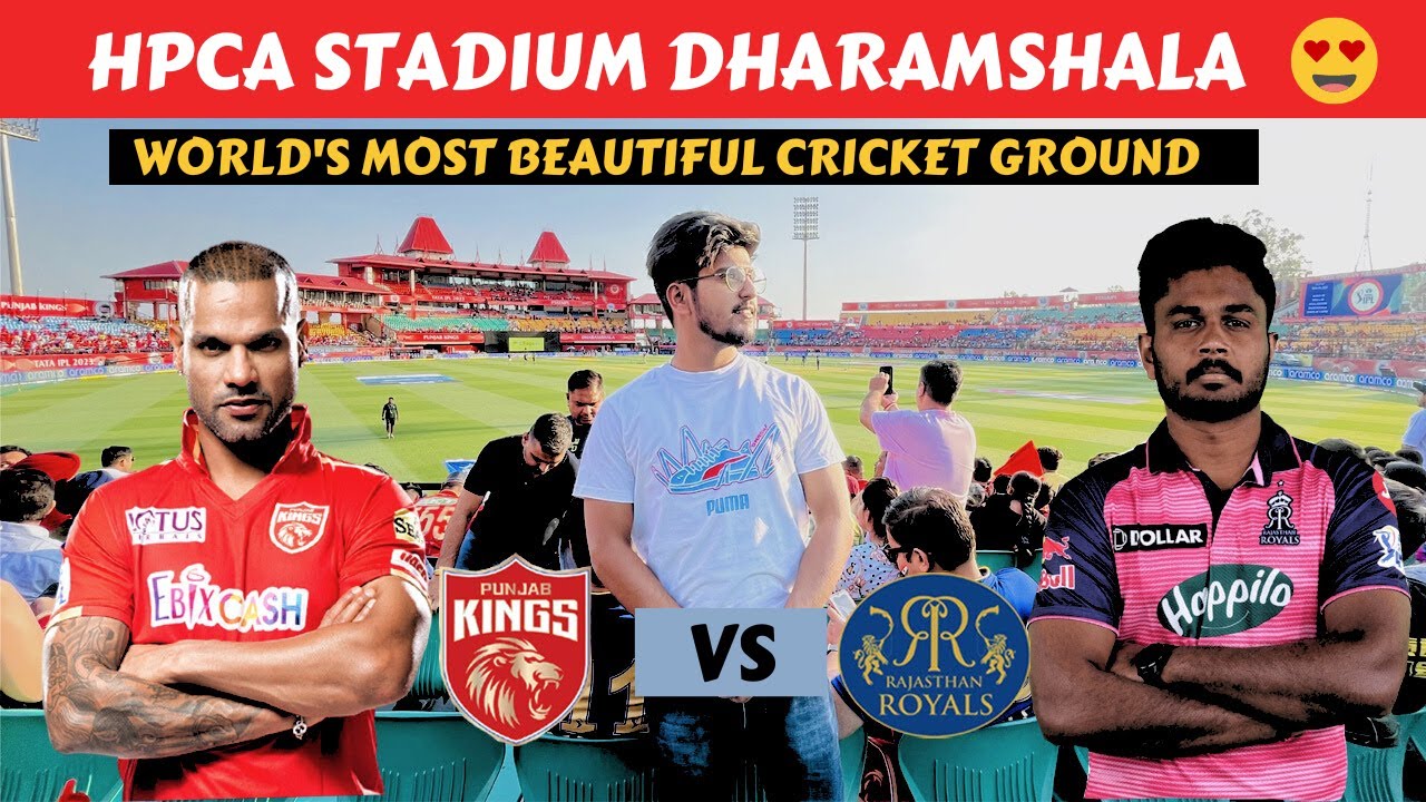 IPL VLOG 2023 | PBKS VS RR |HPCA STADIUM DHARAMSHALA | MCLEODGANJ