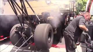 NHRA Top Fuel And Funny Car Warm-ups (Throttle Whacks)