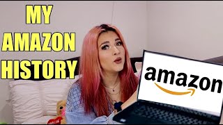 I Expose My Amazon Shopping History!