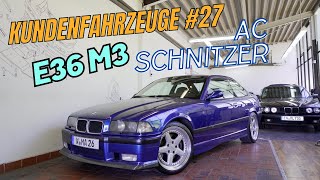 BMW E36 M3 AC Schnitzer Paket| Kundenfahrzeuge #27| 4K - YouTube