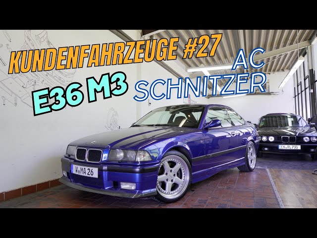 BMW E36 M3 AC Schnitzer Paket| Kundenfahrzeuge #27| 4K - YouTube