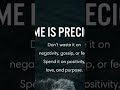IMPORTANCE OF TIME