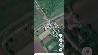 Malaysian airlines flight 17🔥site on Google earth😱#shorts
