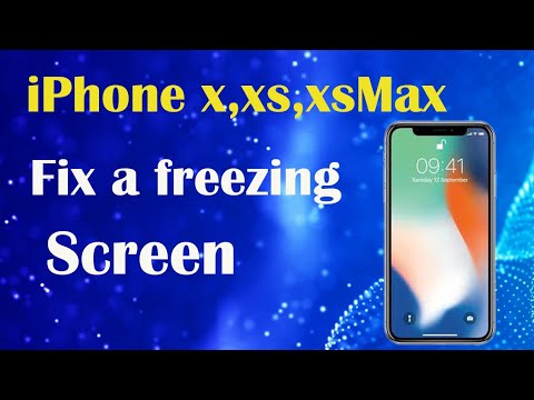 How to fix a freezing iPhone X XS XsMax 3 solutions