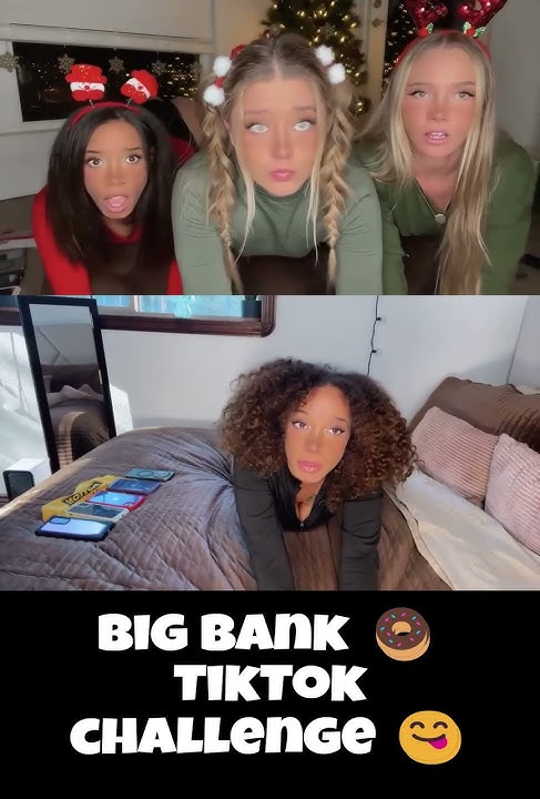 big bank challenge🍩😋❤️🍩😋❤️