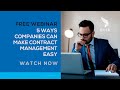 5 Ways Companies Can Make Contract Management Easy