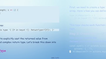How to Assign Array# map Results to a Variadic Tuple Using TypeScript