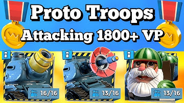 Insane Proto Troop Combos in Boom Beach | High VP Gameplay