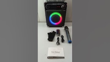 Power Testing - JYX Karaoke Machine with 2 Wireless Microphones