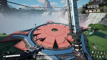 Satisfactory train circle blueprint build