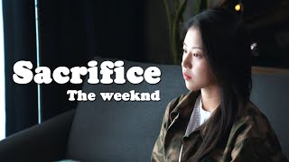 The weeknd &quot; Sacrifice &quot; cover by TIN 💙｜더 위켄드｜위켄드 노래｜TikTok｜틱톡｜노래추천｜POP