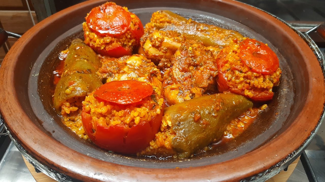 طاجين فلفلة معمرة بالروز مسفيوي على حقو وطريقو لديد متشبعوش منو لداقو عندك غيسولك عليه