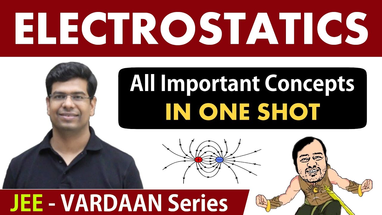 Electrostatics - All Important Concepts in 1 Shot | JEE Mains & Advanced | Class 12 | VARDAAN Series