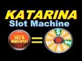 ★ KATARINA SLOT MACHINE BONUS & WHEEL SPINS! Katarina slot bonus and bonus spins! ~WMS (DProxima)