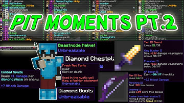 Hilarious and Unexpected Moments in Hypixel Pit Part 2