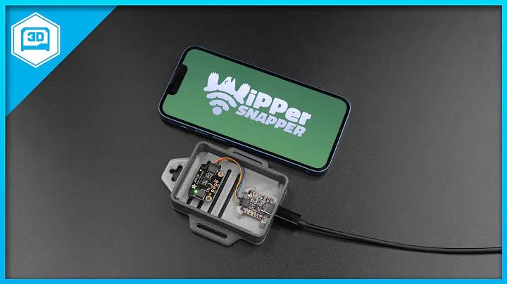 QT Py ESP32-S2 with Wipper Snapper #iot #3Dprinting