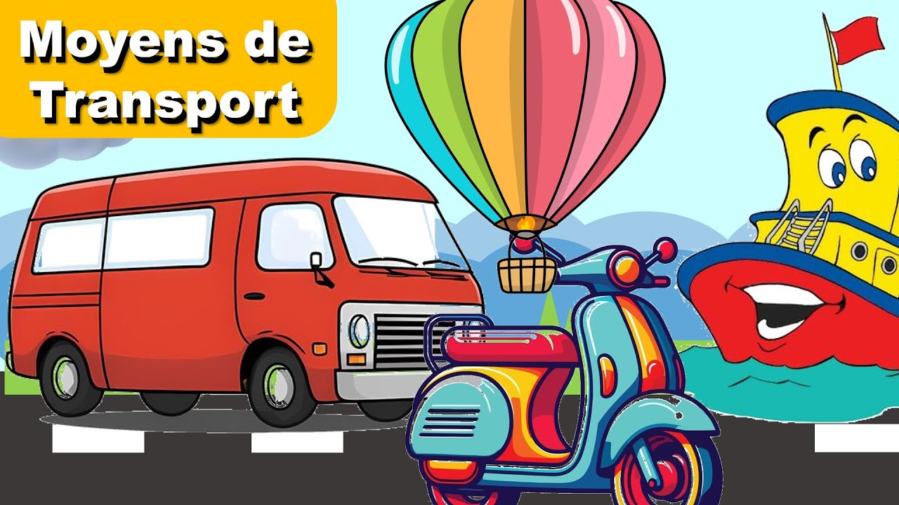 Les Moyens de Transport en Français | Voiture, Avion, Bateau ...