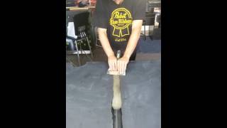 Beeswax on pool table slate