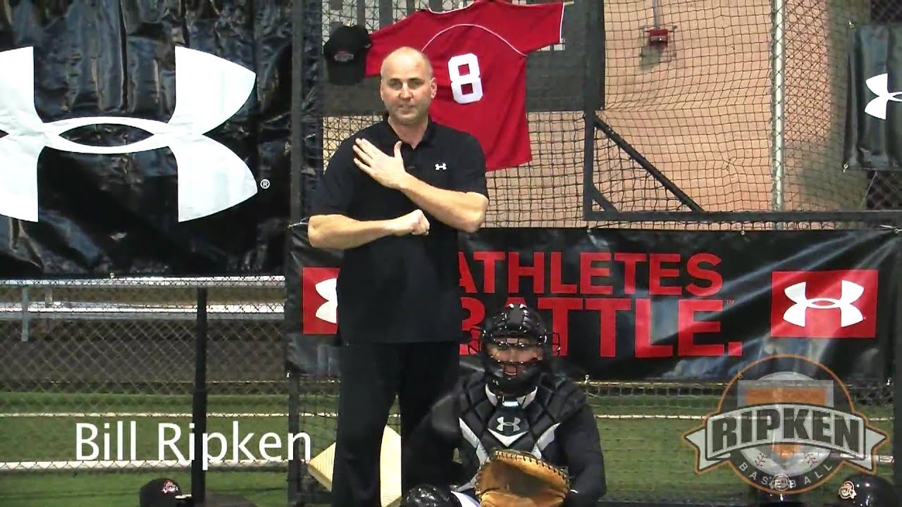 Catcher's Throwing Hand Position YouTube