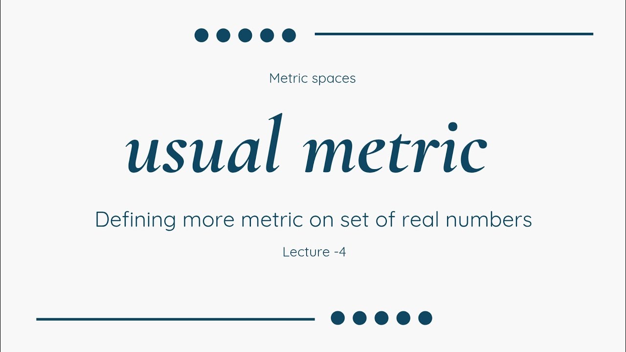 Defining more metrics on  the set of real numbers using Usual metric