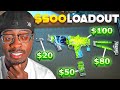 the Most EXPENSIVE LOADOUT in Warzone.. (BROKEN)