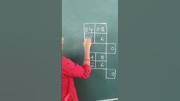 Easy trick for 4 table#tricks #govtschool#table#easymethod