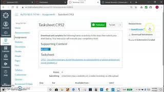 Creating and grading online assignments in Canvas