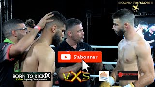 Jonathan LE STRAT vs Outhmane HEBIKOU By #vxs  sound paradise #ko #Born_to_kick