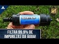 Review: Filtro de água Sawyer Mini