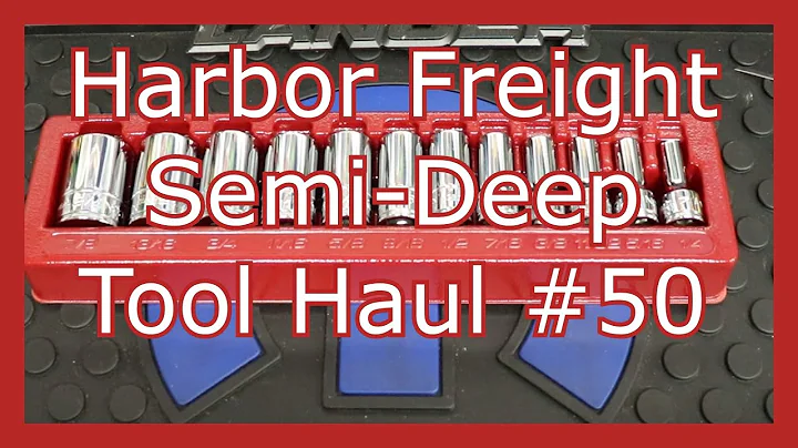 Harbor Freight Tool Haul #50: Icon 3/8" Drive Semi-Deep Socket Set