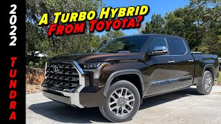 Toyota's Hotly Anticipated Hybrid Pickup Is Here | 2022 Toyota Tundra Hybrid