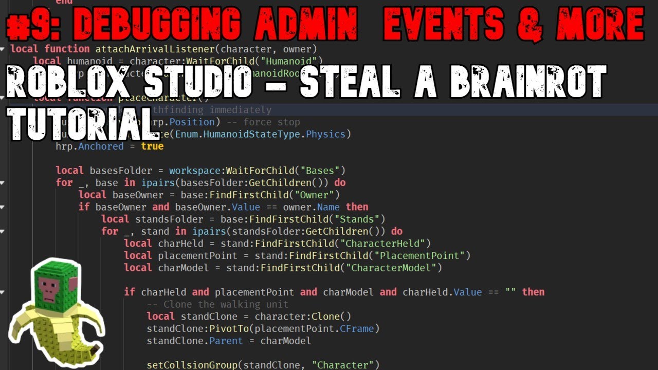 How To Make A Steal A Brainrot Game - Roblox Studio Ep9 - YouTube