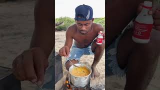 Cooking Tilapia in Coconut Milk! 🐠🔥#shortvideo #food #outdoorcooking #cooking #foodie