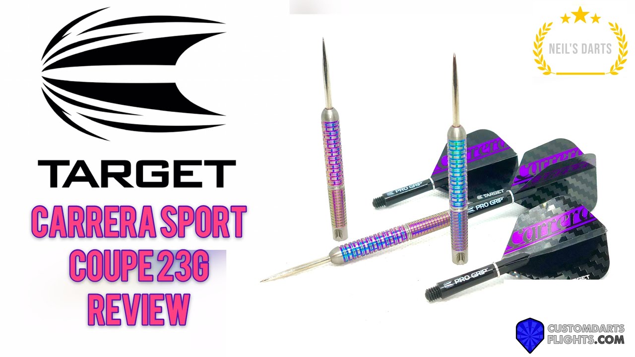 Target Carrera Sport Coupe 23g Darts Review YouTube
