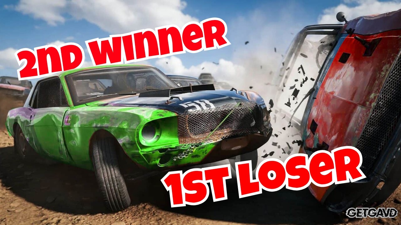 2nd Place WINS Everything in Wreckfest - YouTube