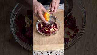 Fruit salad with beetroot سلطة فواكه بالبنجر(شمندر)