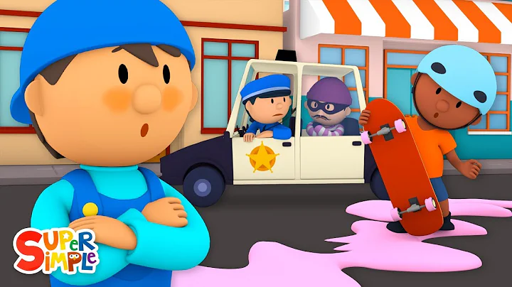 Can a Skateboard Go Through a Car Wash? | Carl's Car Wash | Cartoons For Kids