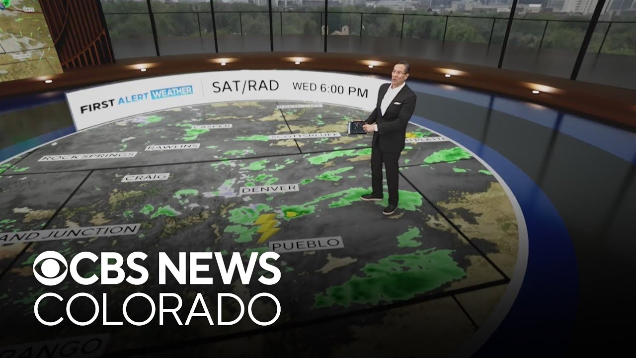 More moisture rolling in for Thursday with rain and snow - YouTube