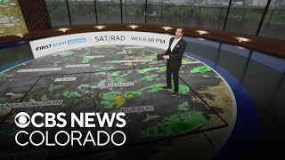 More moisture rolling in for Thursday with rain and snow