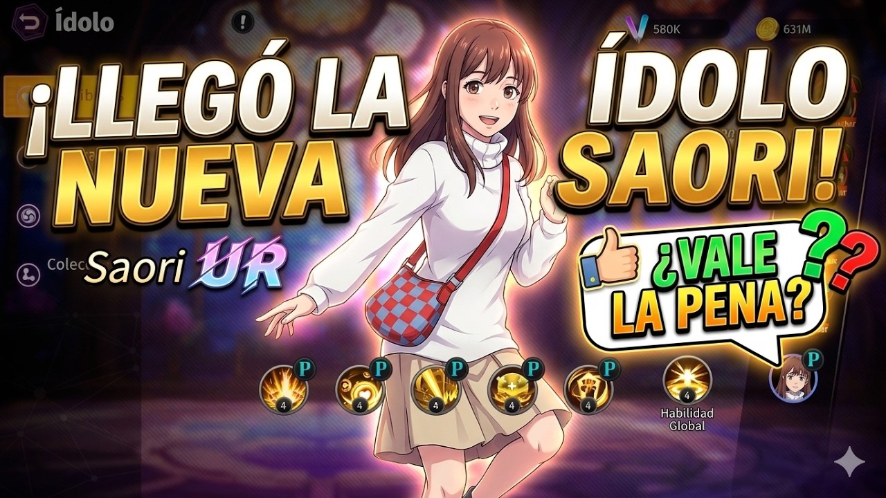 Nueva ídolo Saori recomendaciones