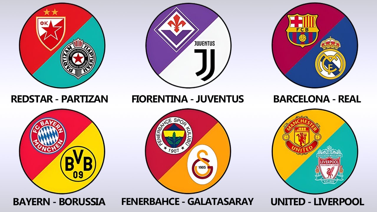 Soccer Rivalry Names Every Football Rivalry in 9 Minutes - YouTube
