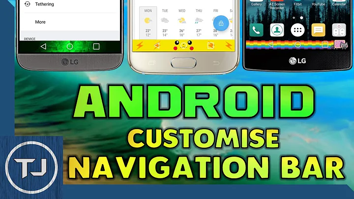 How To Customise Your Android Navigation Bar! (NavBar App) NO ROOT!
