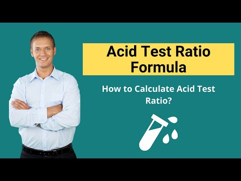 Acid Test Ratio Formula | How to Calculate Acid Test Ratio? (Examples)