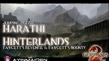 GW2 Jumping Puzzle - Harathi Hinterlands (Fawcett